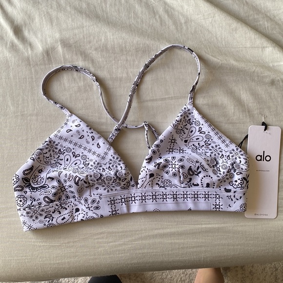 NWT Alo vapor bandana splendor bra - Picture 9 of 10